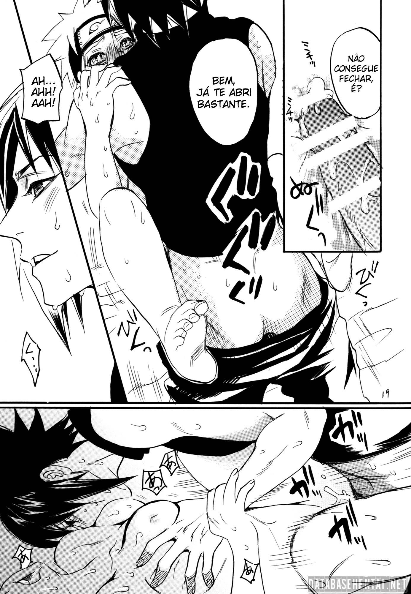 Sasuke comendo o naruto Hentai