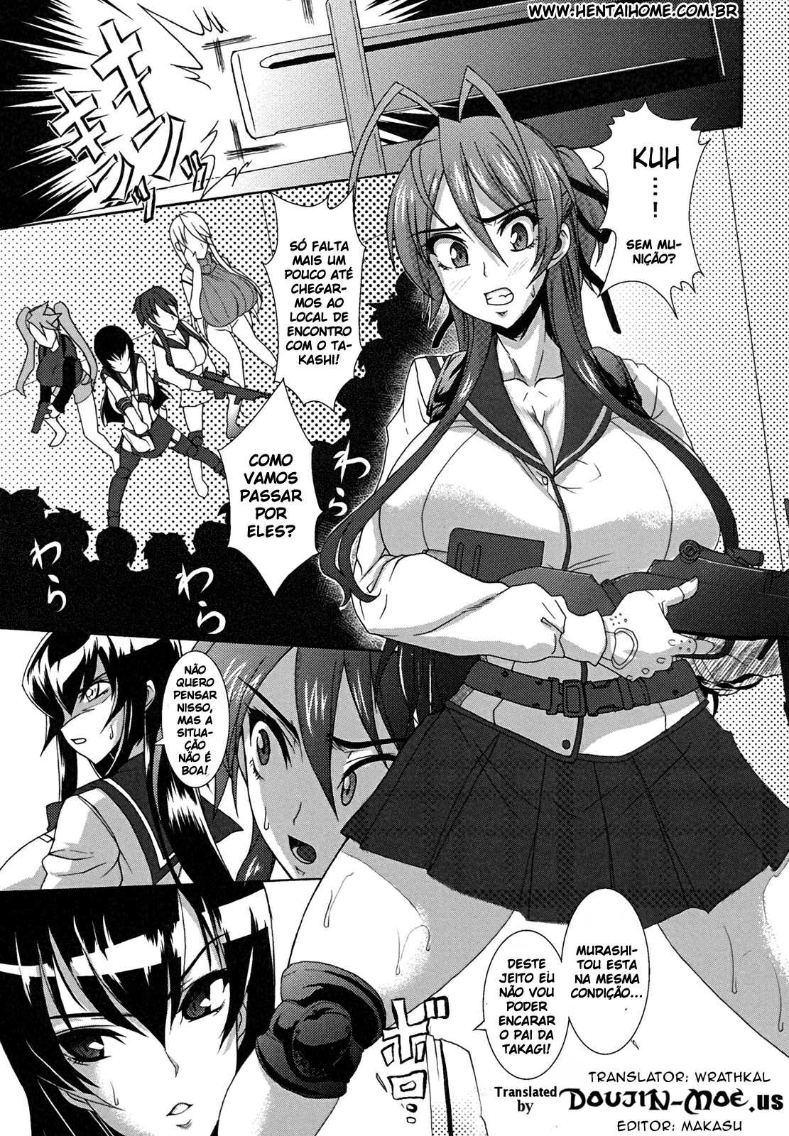 Highschool of the Dead Shizuka Marikawa Hentai