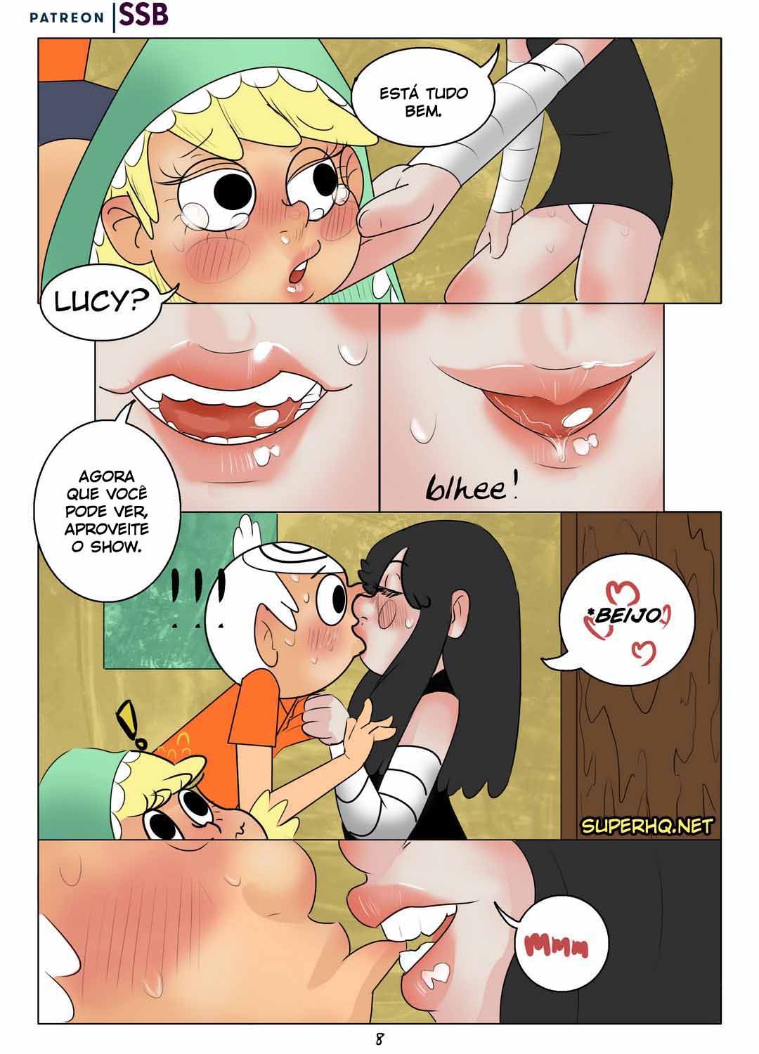 The Loud House Lincoln comendo a Leni Loud Hentai