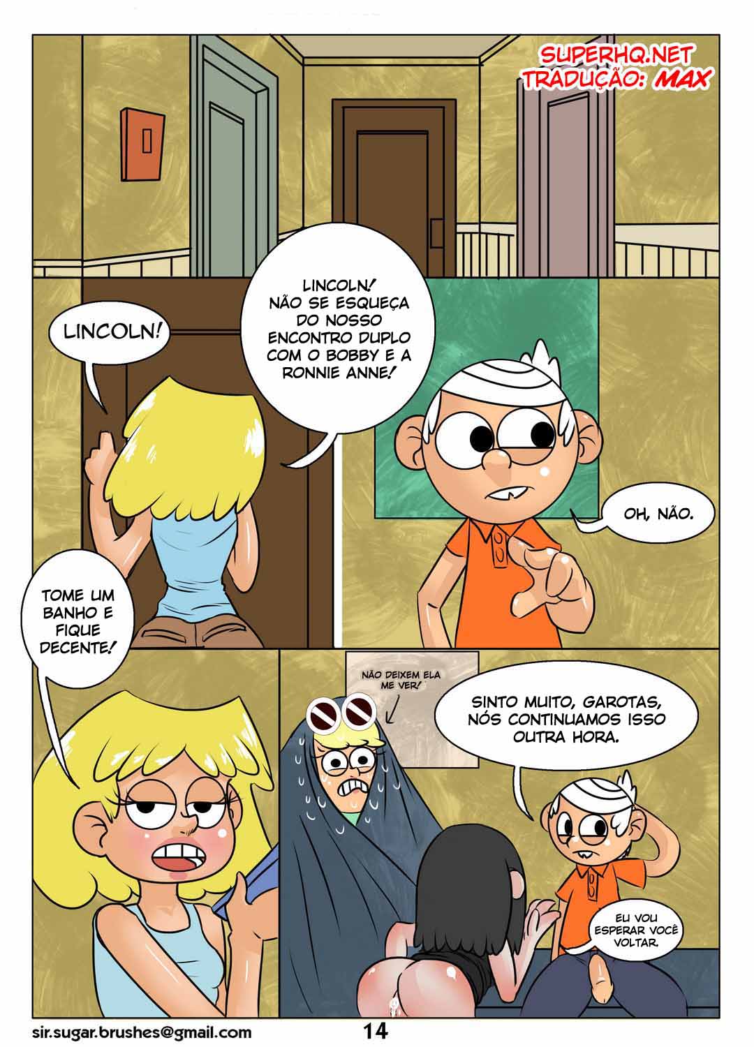 The Loud House Lincoln comendo a Leni Loud Hentai