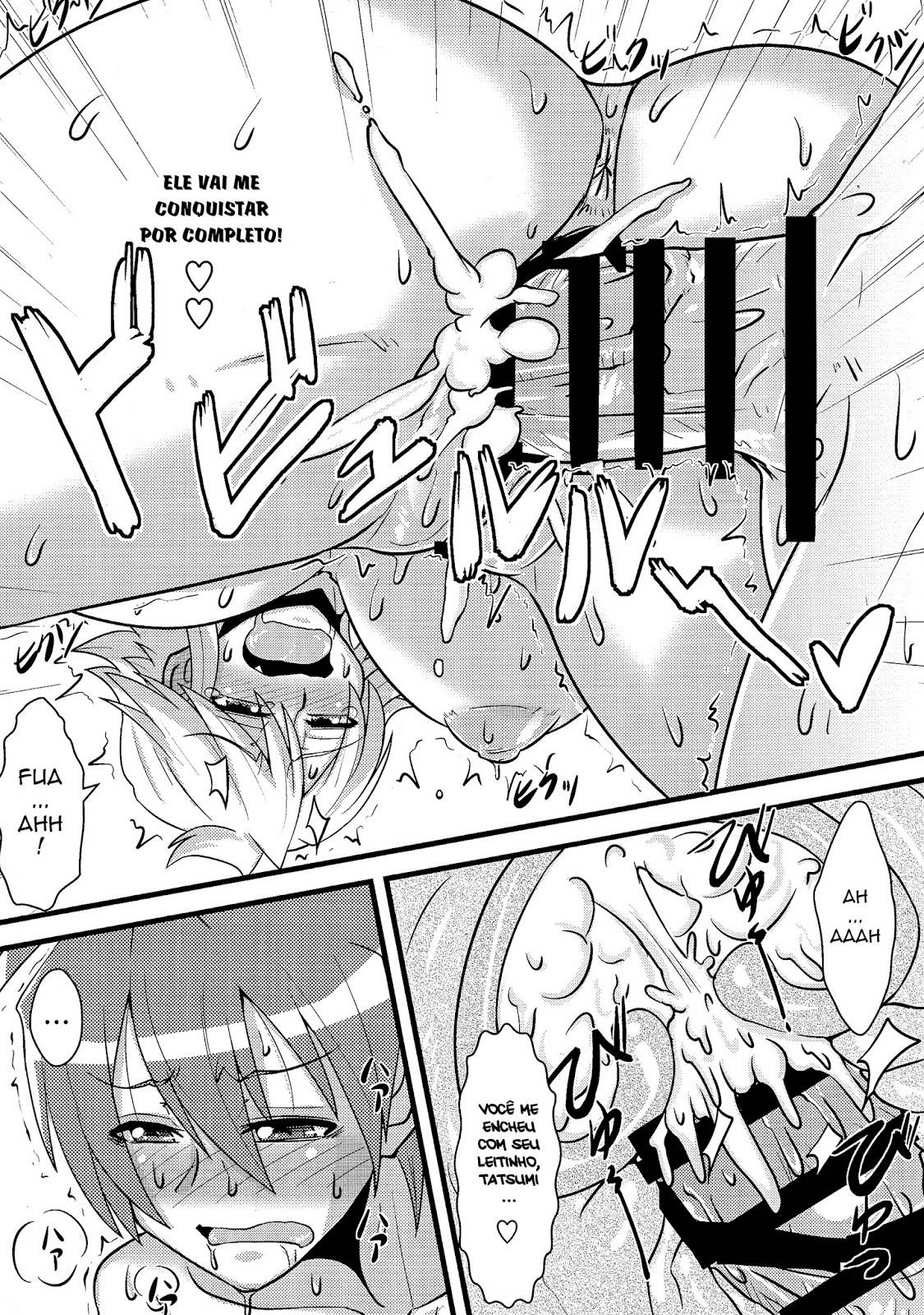 Akame ga Kill Tatsumi comendo a Leone Hentai