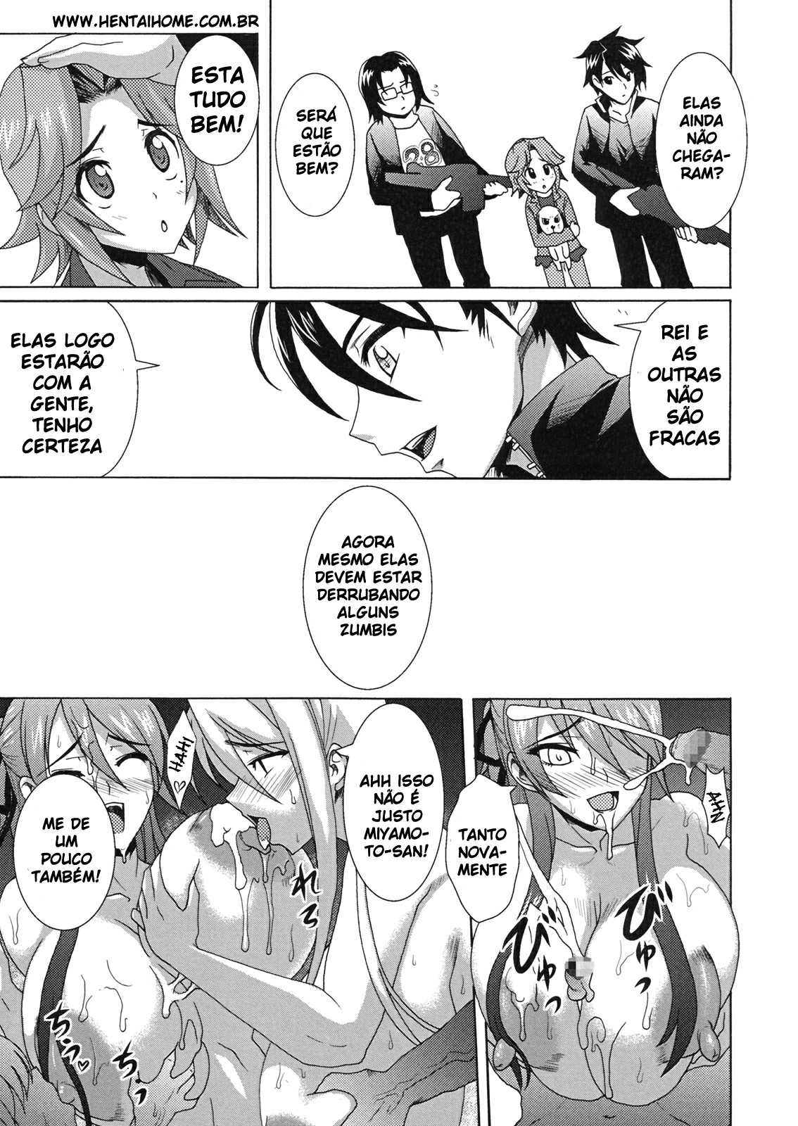 Highschool of the Dead Shizuka Marikawa Hentai