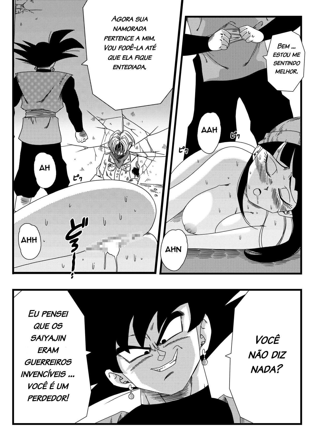 Goku Black comendo a Mai Hentai