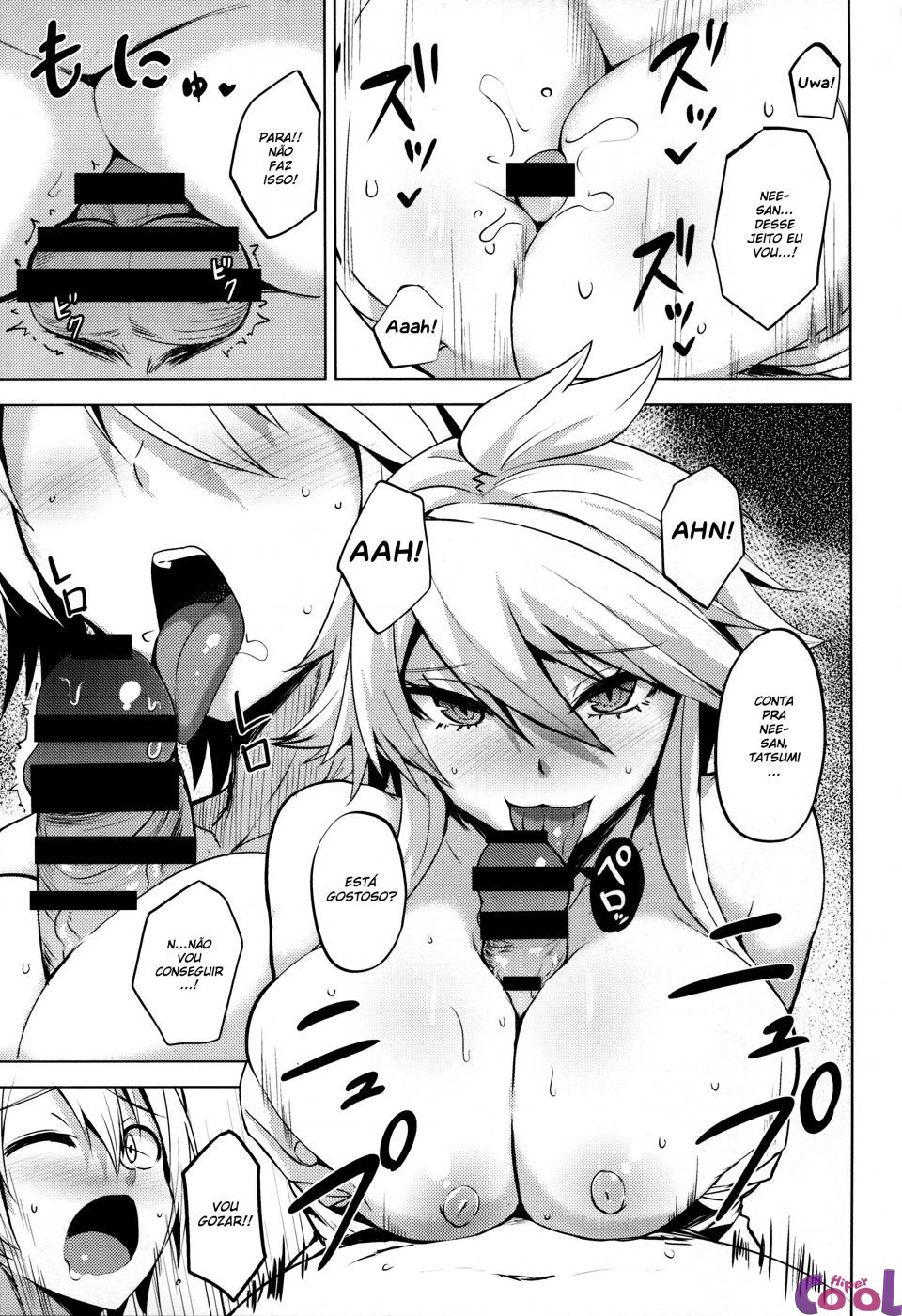 Akame ga Kill Leone transando com Tatsumi Hentai