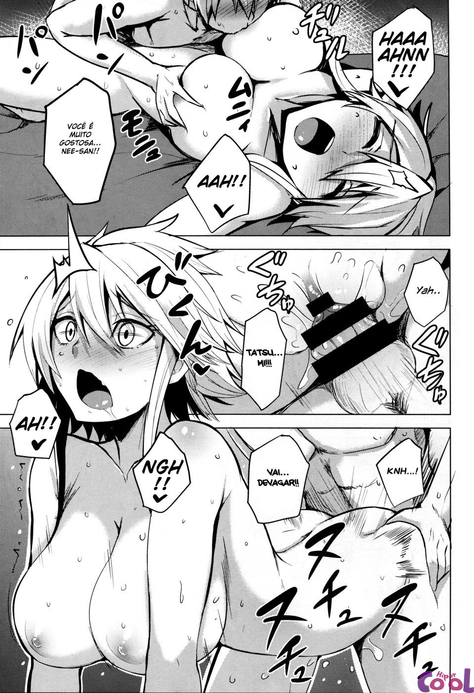 Akame ga Kill Leone transando com Tatsumi Hentai