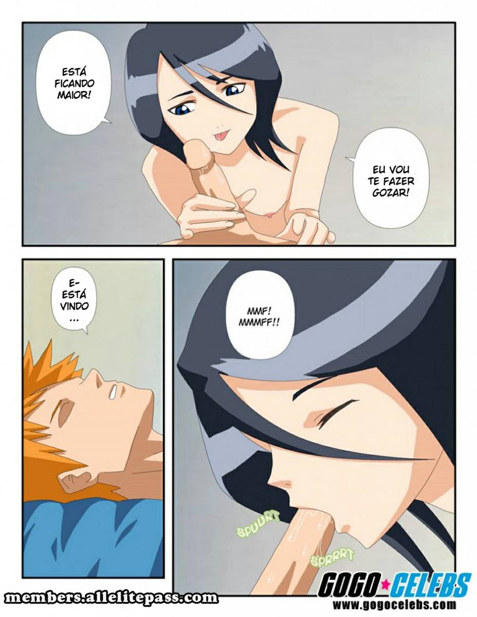 Ichigo comendo a Rukia Hentai