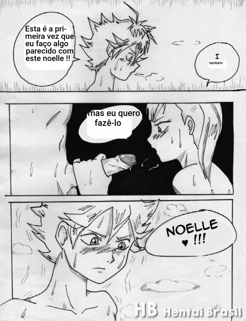 Black Clover Asta transando com Noelle Hentai