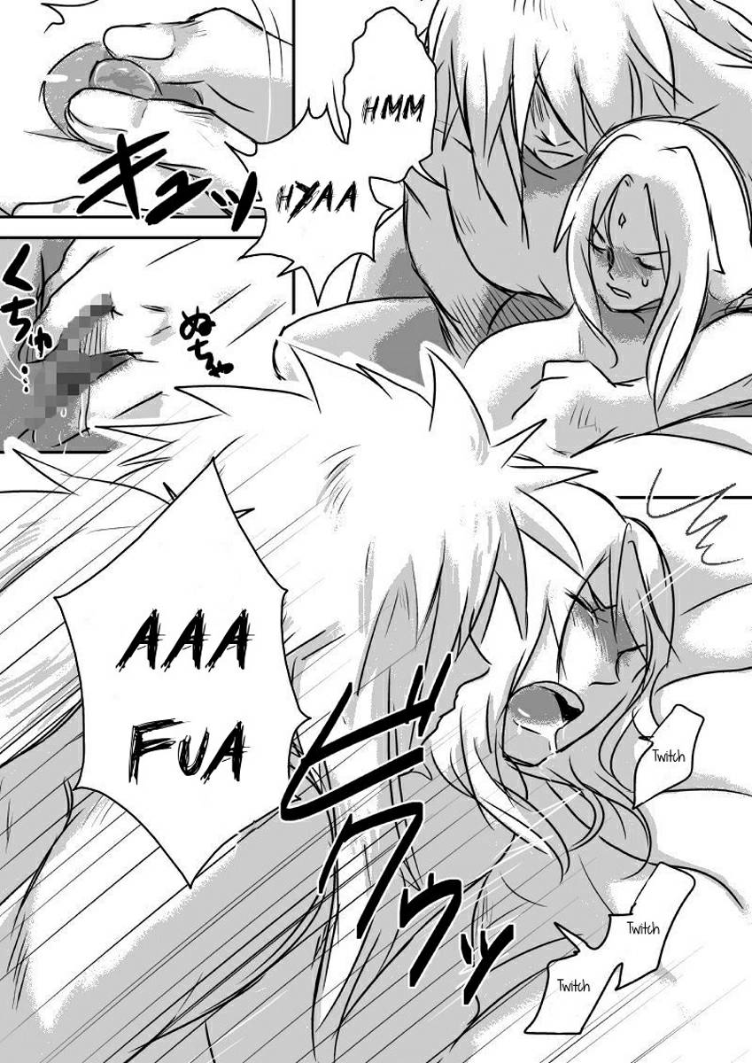 Jiraiya comendo a Tsunade Hentai