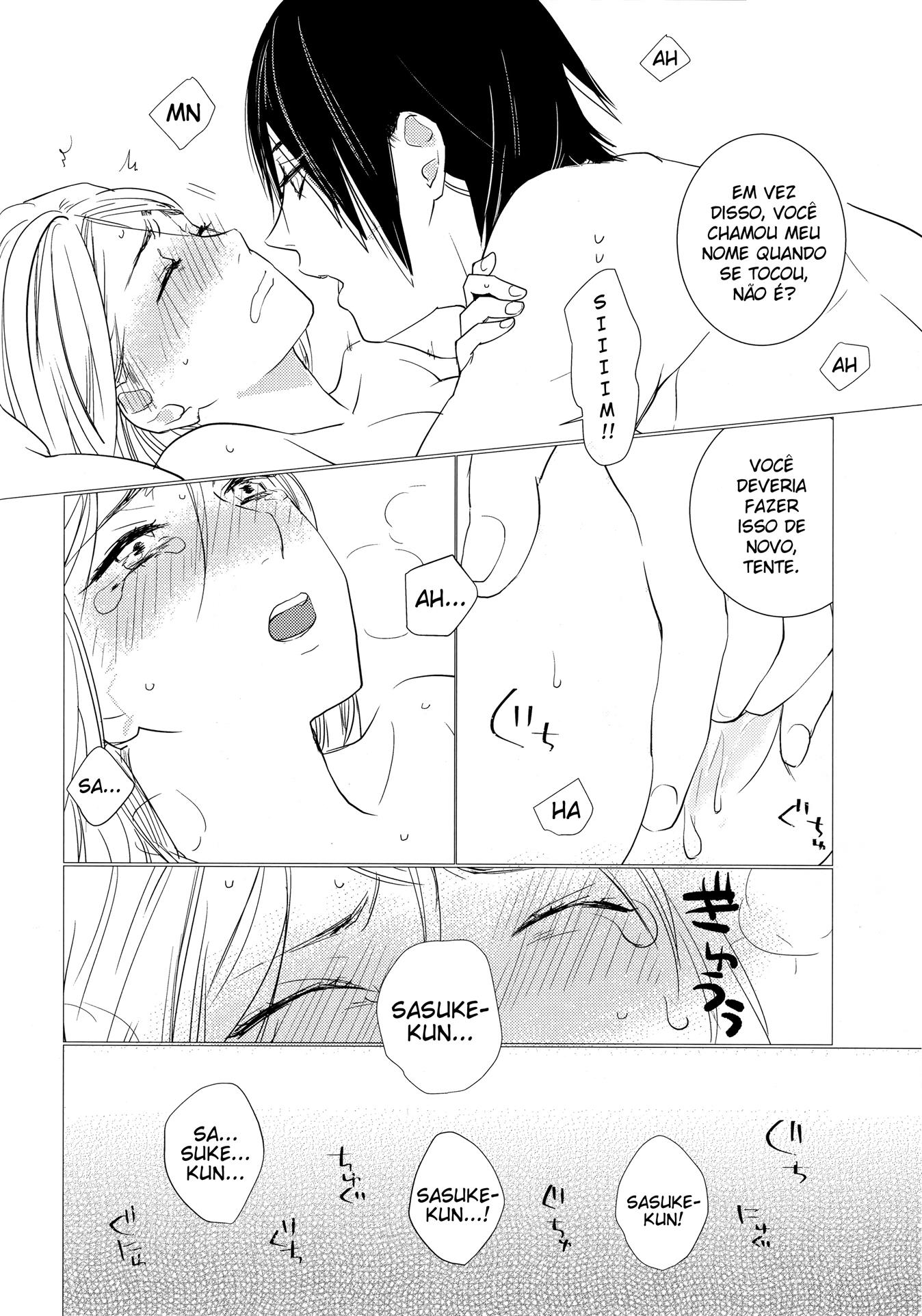 Sakura transando com Sasuke Uchiha Hentai