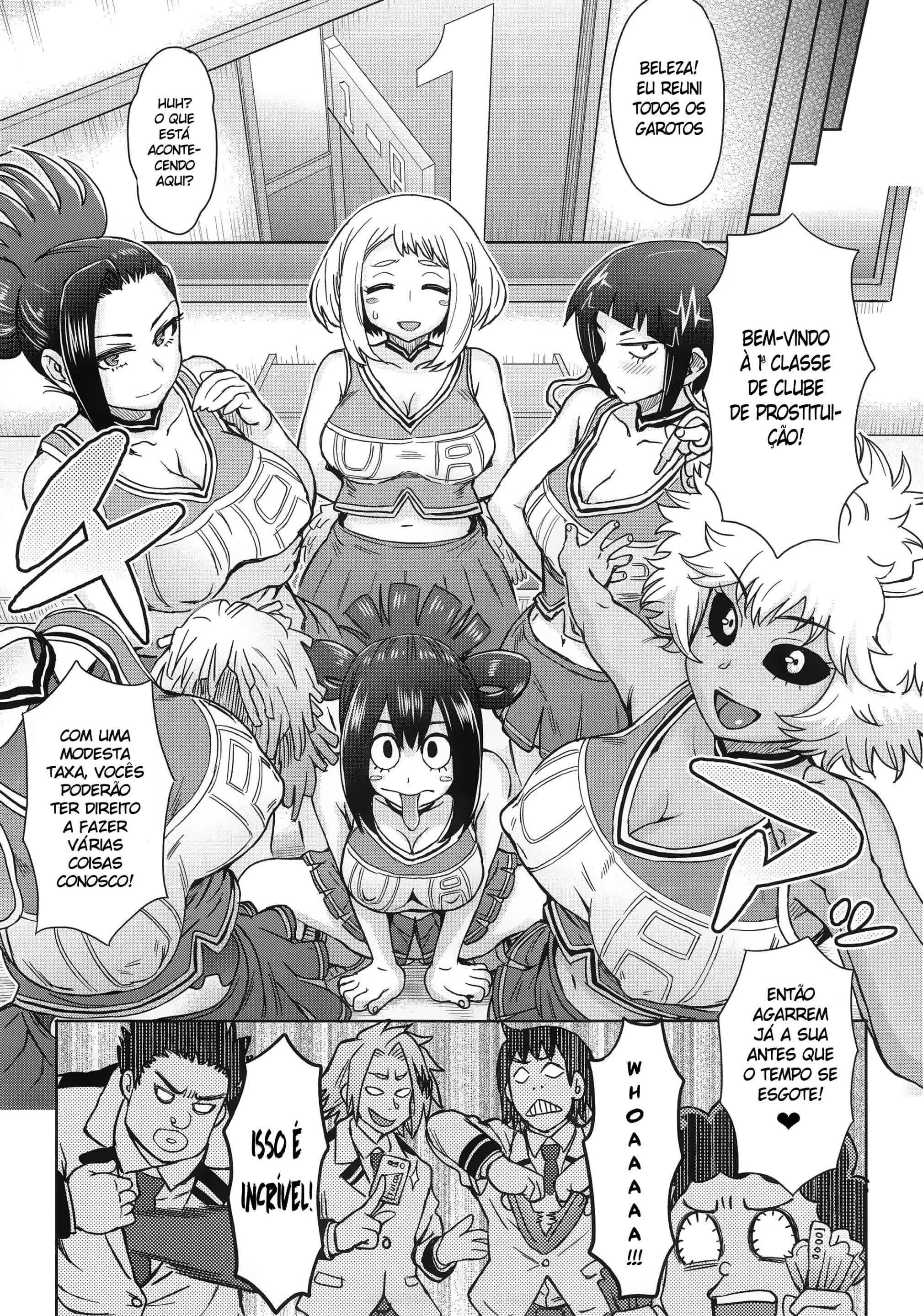 Uraraka Ura Fuuzoku - Uraraka's Behind-the-Scenes Prostitution Hentai