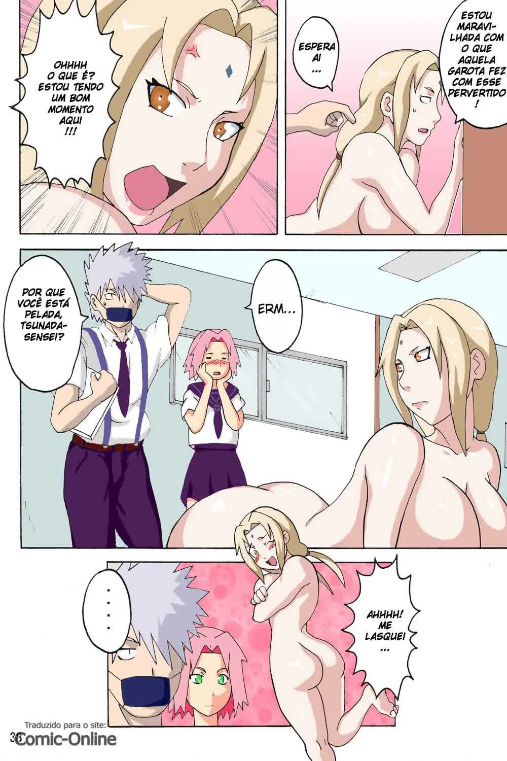 Tsunade x Hinata Hentai