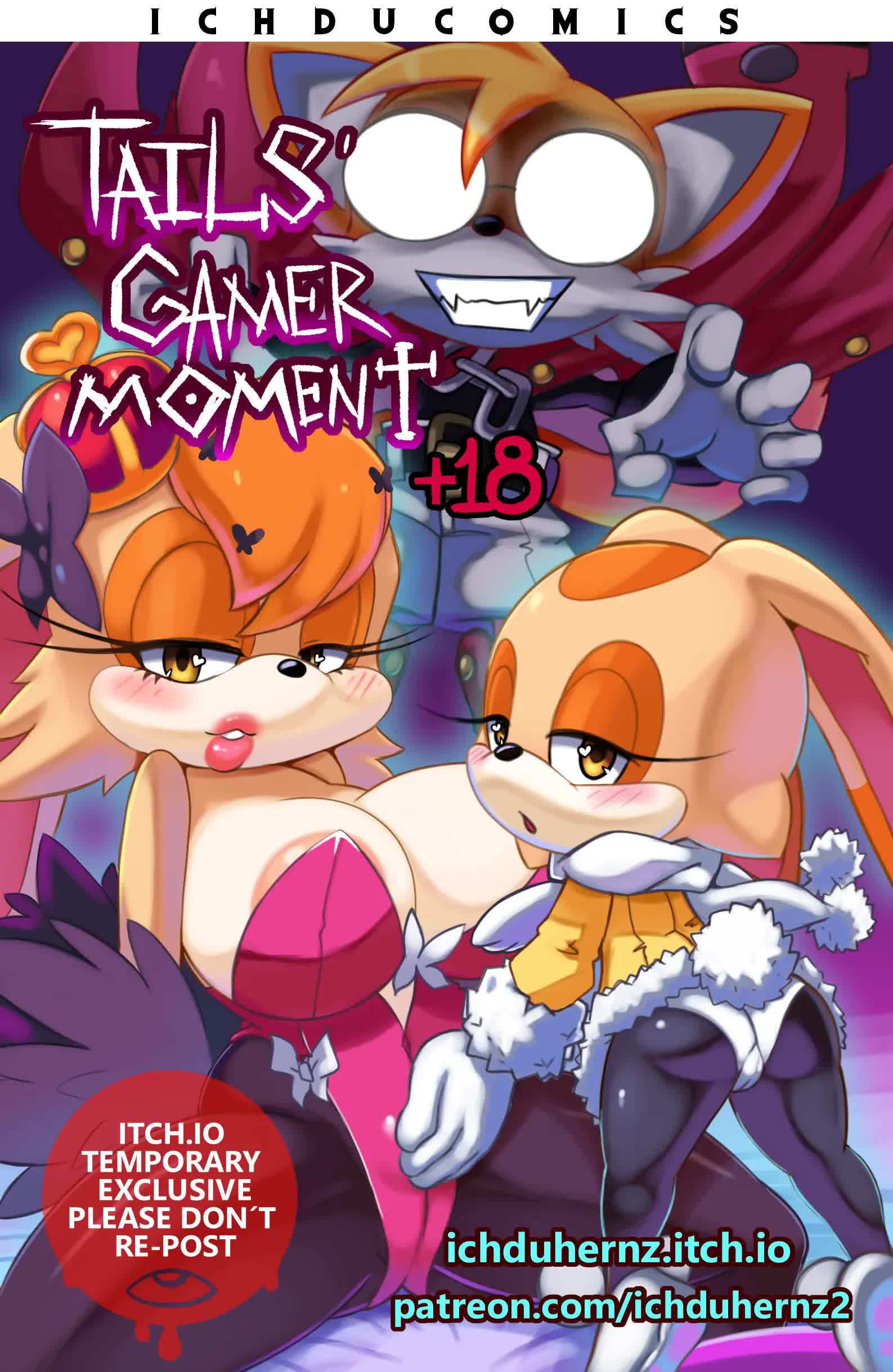 Tails Gamer Moment Hentai