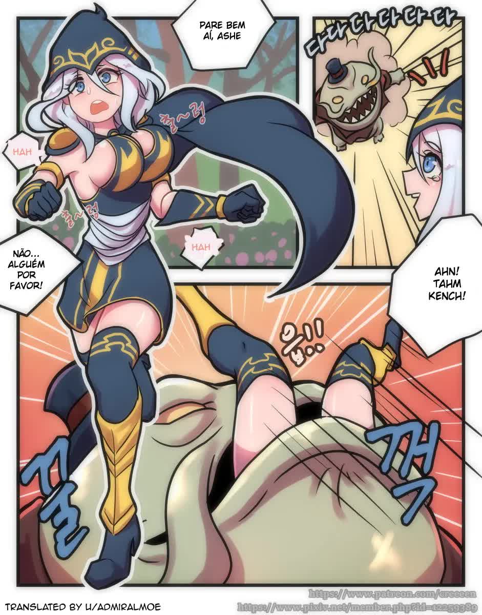 League of Legends Ashe Hentai