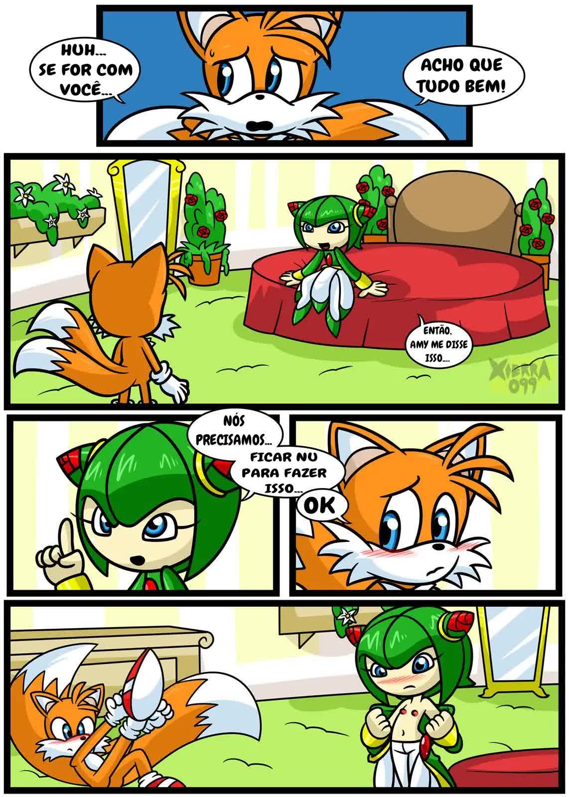 Tails & Cosmo's First Time Hentai