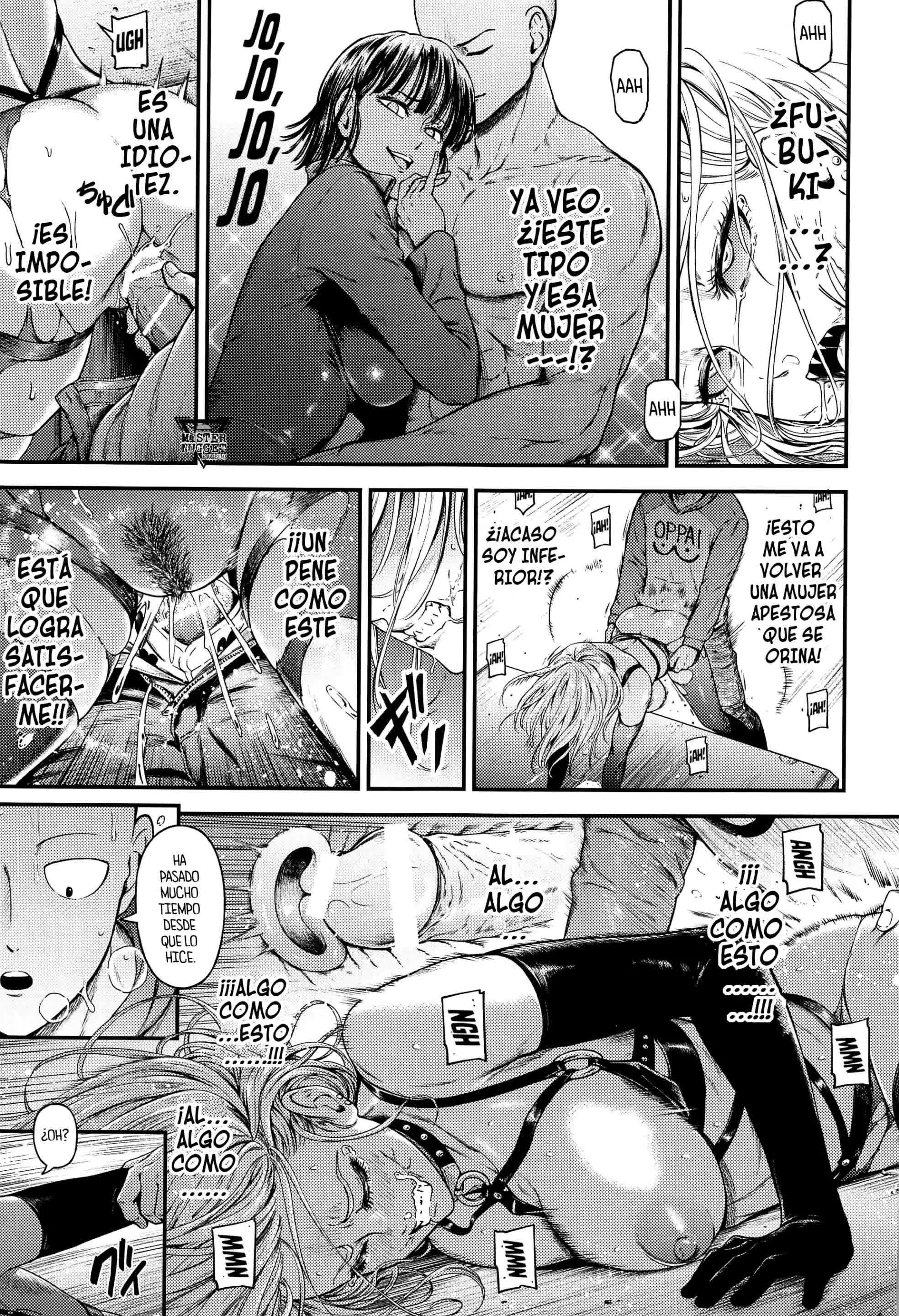 One Punch Man Saitama x Fubuki x Princesa Monstro Hentai