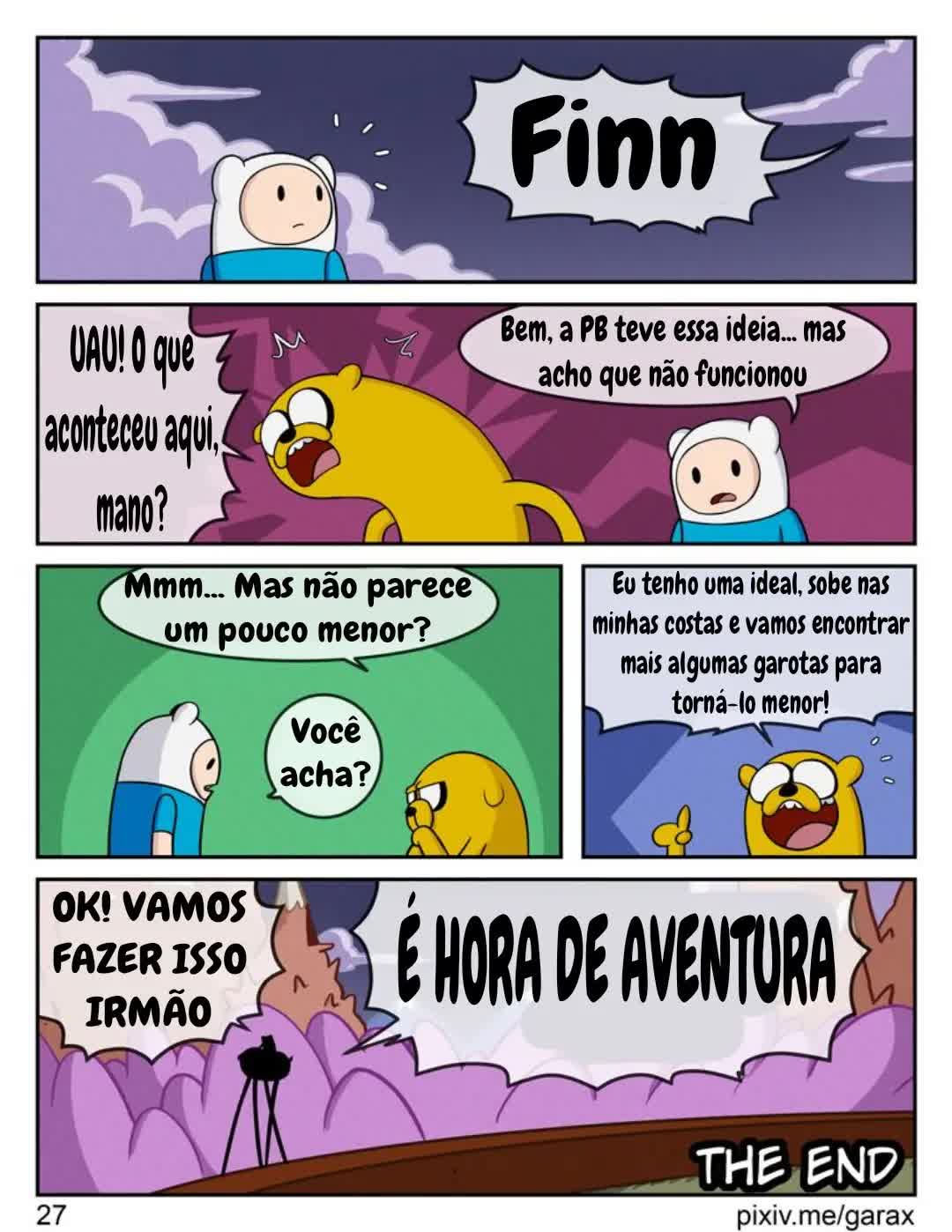 Hora de Aventura FINN x Marceline x Princesa Jujuba Hentai