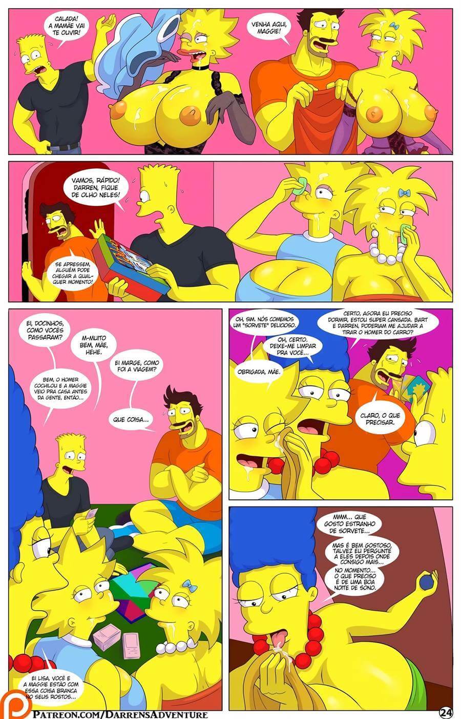Os Simpsons As Aventuras de Darren Hentai