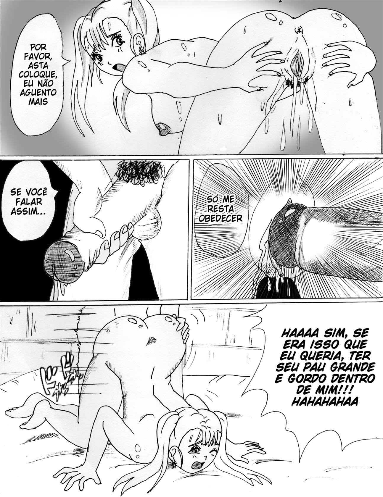 Black Clover Asta x Noelle Formando uma família Hentai