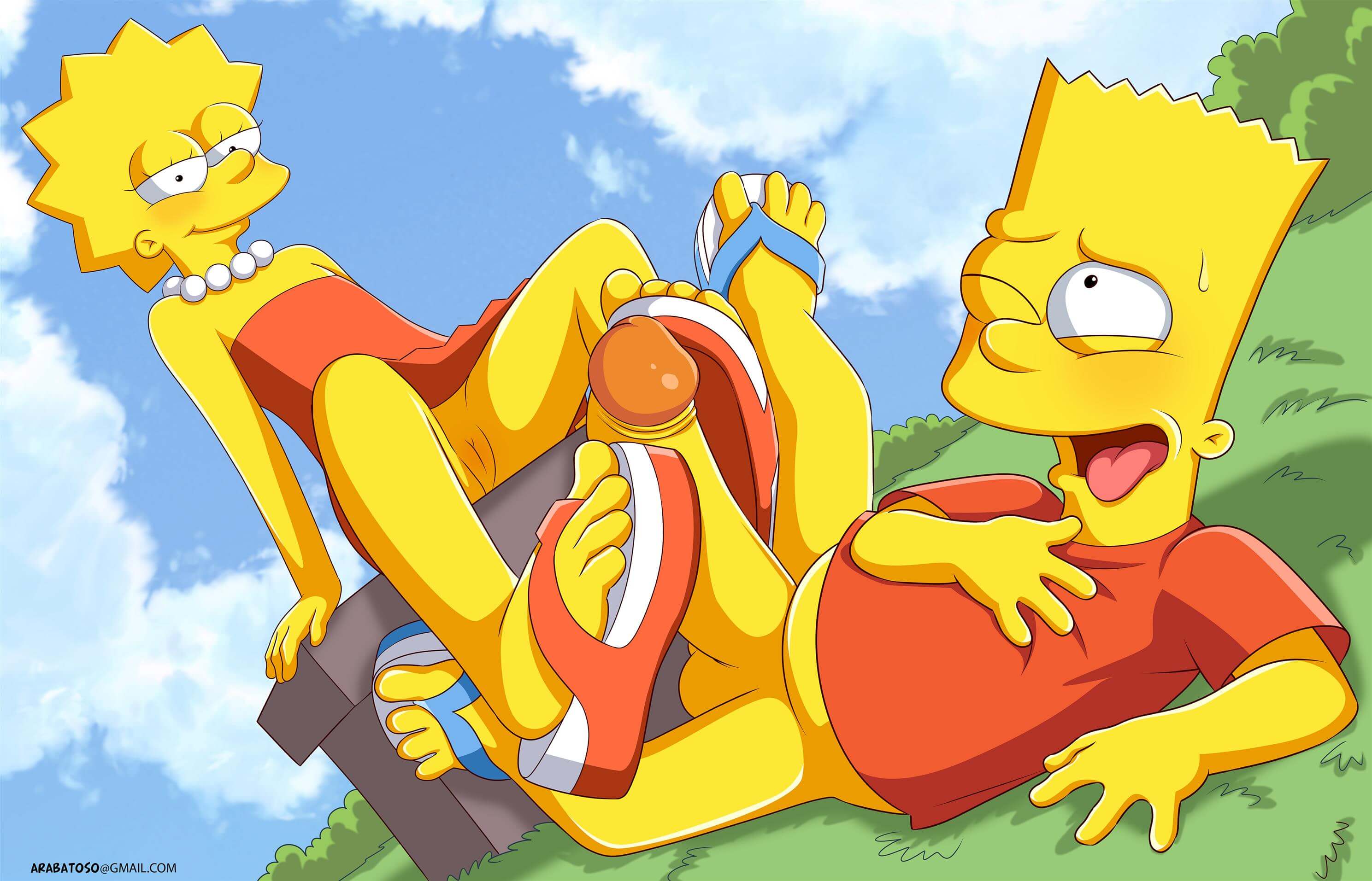 Os Simpsons Pornô XXX Hentai