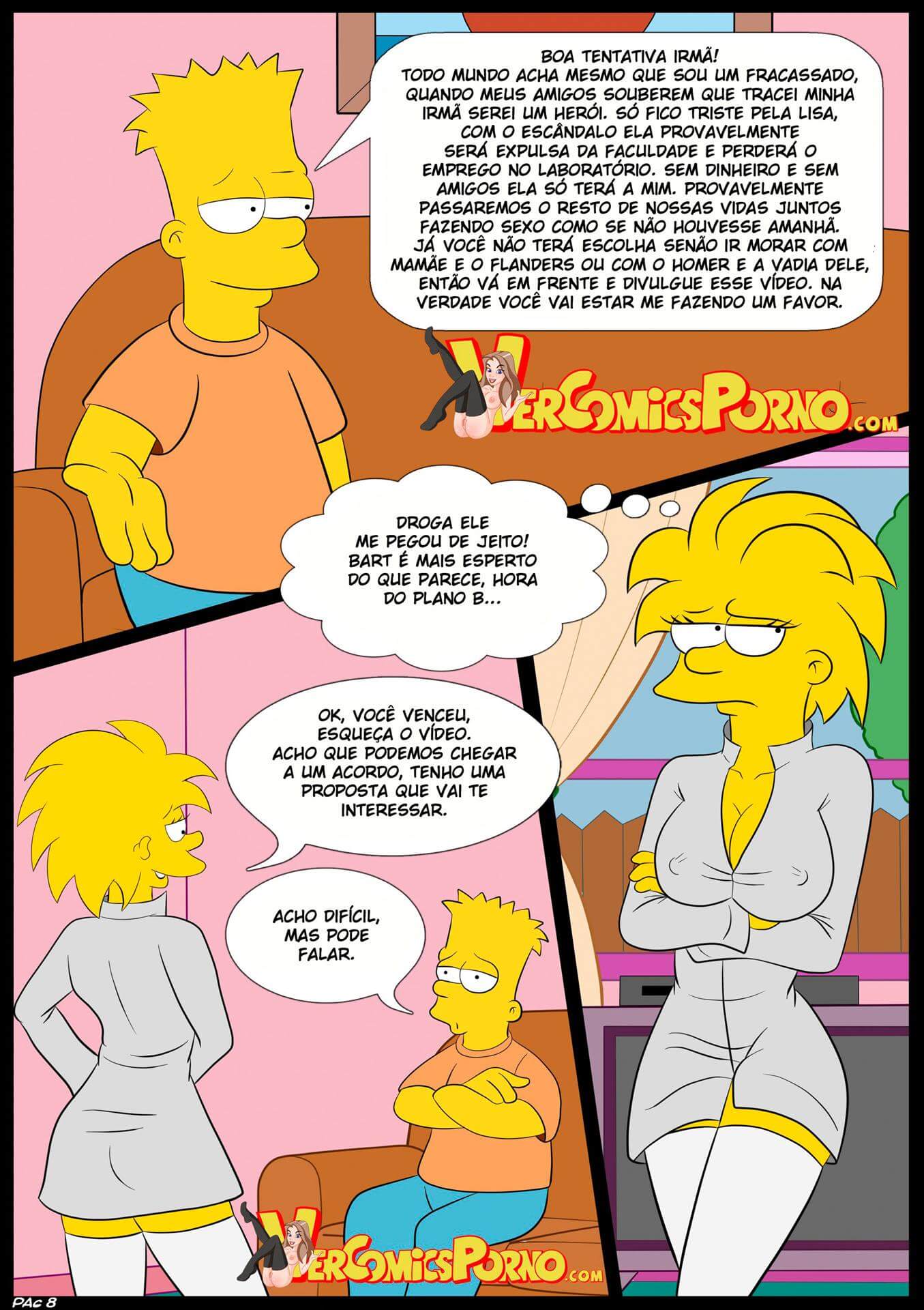 Os Simpsons Velhos Hábitos 2 Hentai