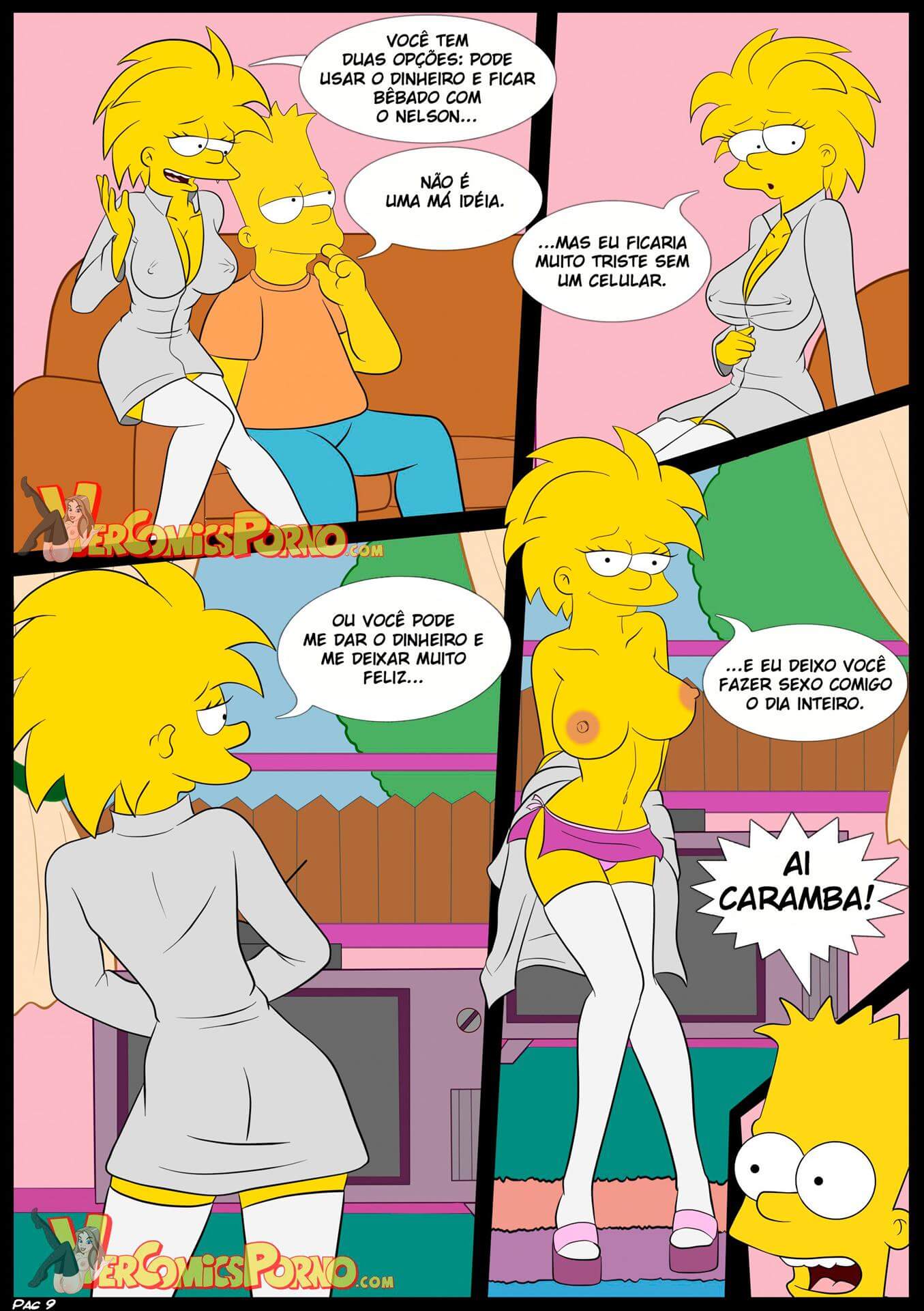 Os Simpsons Velhos Hábitos 2 Hentai