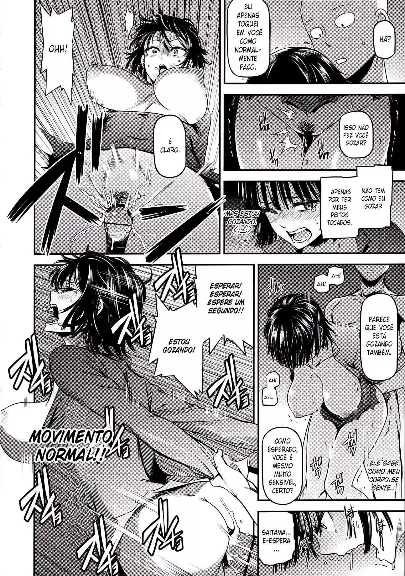 One Punch Man A Disputa das Irmãs por Sexo com Saitama Hentai