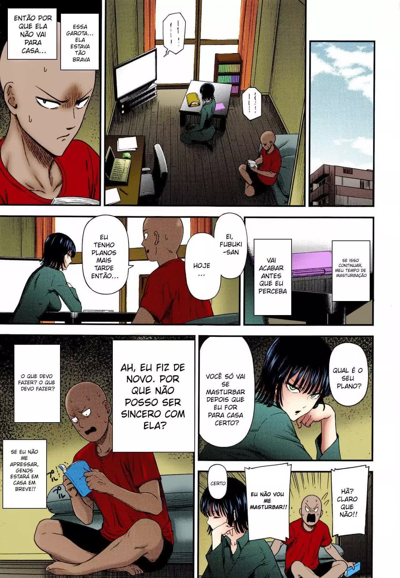 Saitama assumindo à responsabilidade sexual Hentai